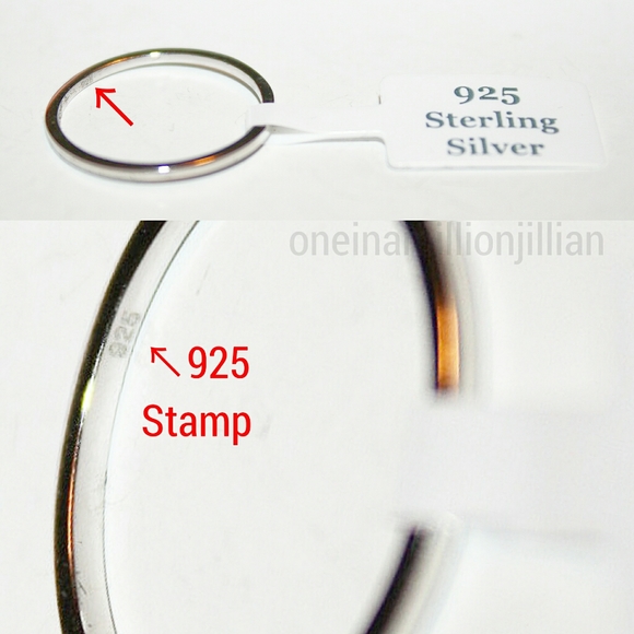 Sterling Silver Ring Band/Thin Midi Pinky Stacking - Picture 3 of 3